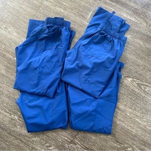 4 pairs wonderwink flat front cargo pant size small petite